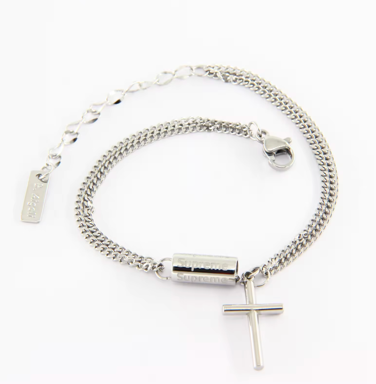 Sol Luna Cylindrical Cross Bracelet